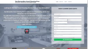 San Bernardino Hood Cleaning
