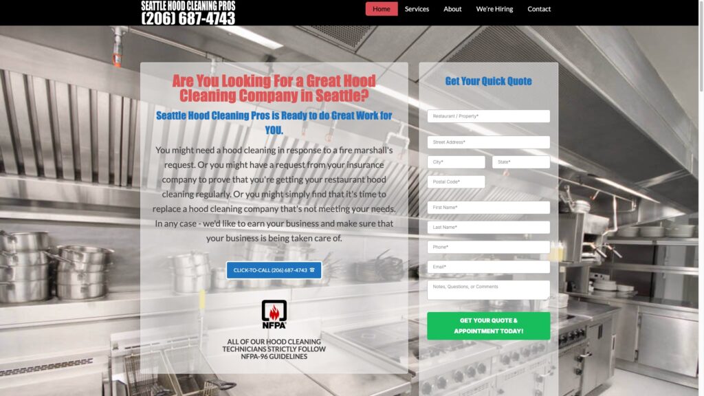 Seattle Hood Cleaning Pros